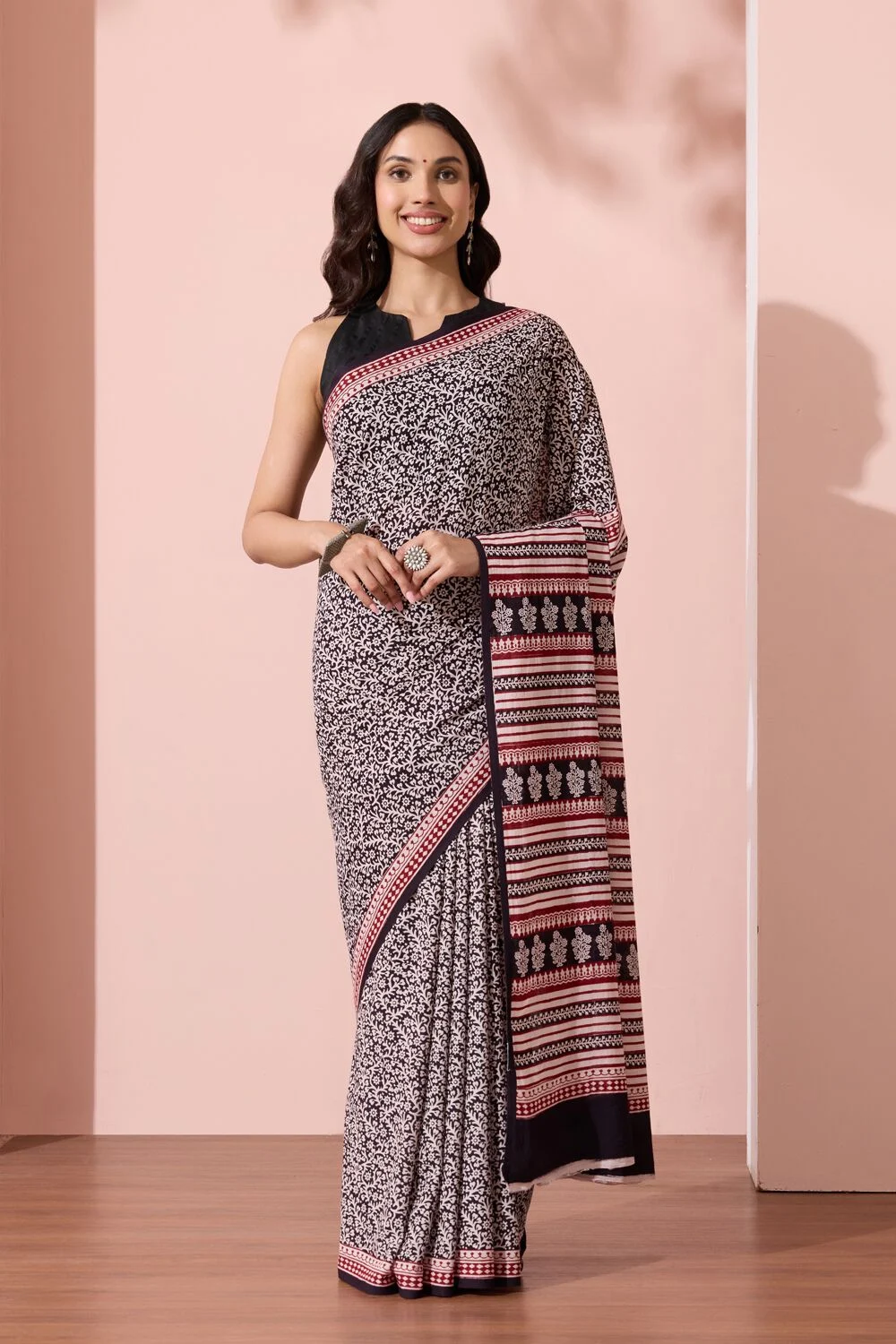 Cotton Saree with Subtle Design